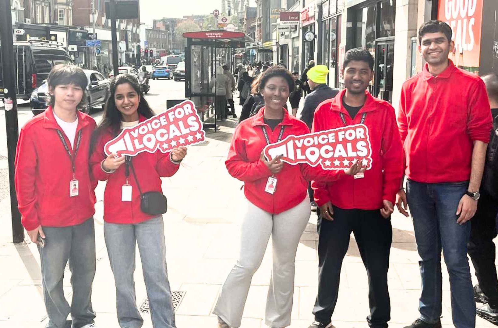 'Voice For Locals' in Ealing