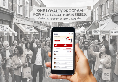 One loyalty program for all local businesses